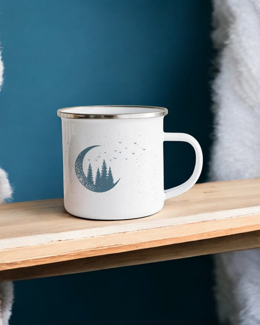 Forest Moon Camping Mug