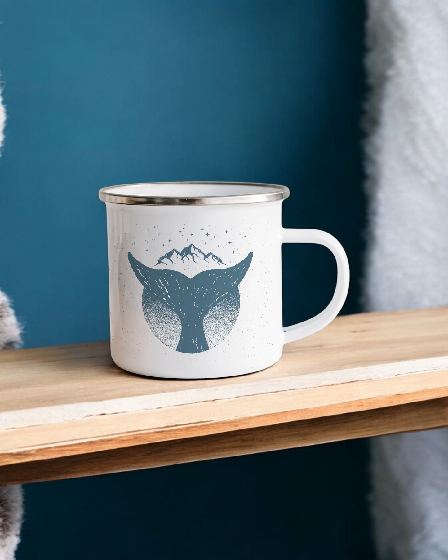 Whale Tail Camping Mug