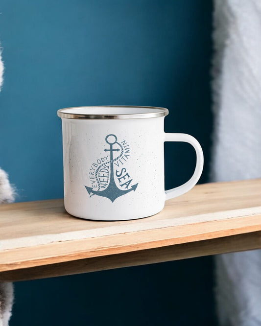 Everybody needs vitamin sea Camping Mug