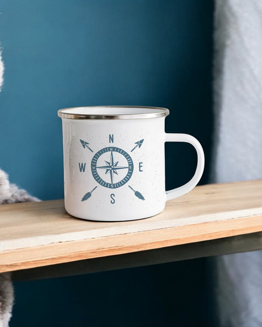 Compass Camping Mug