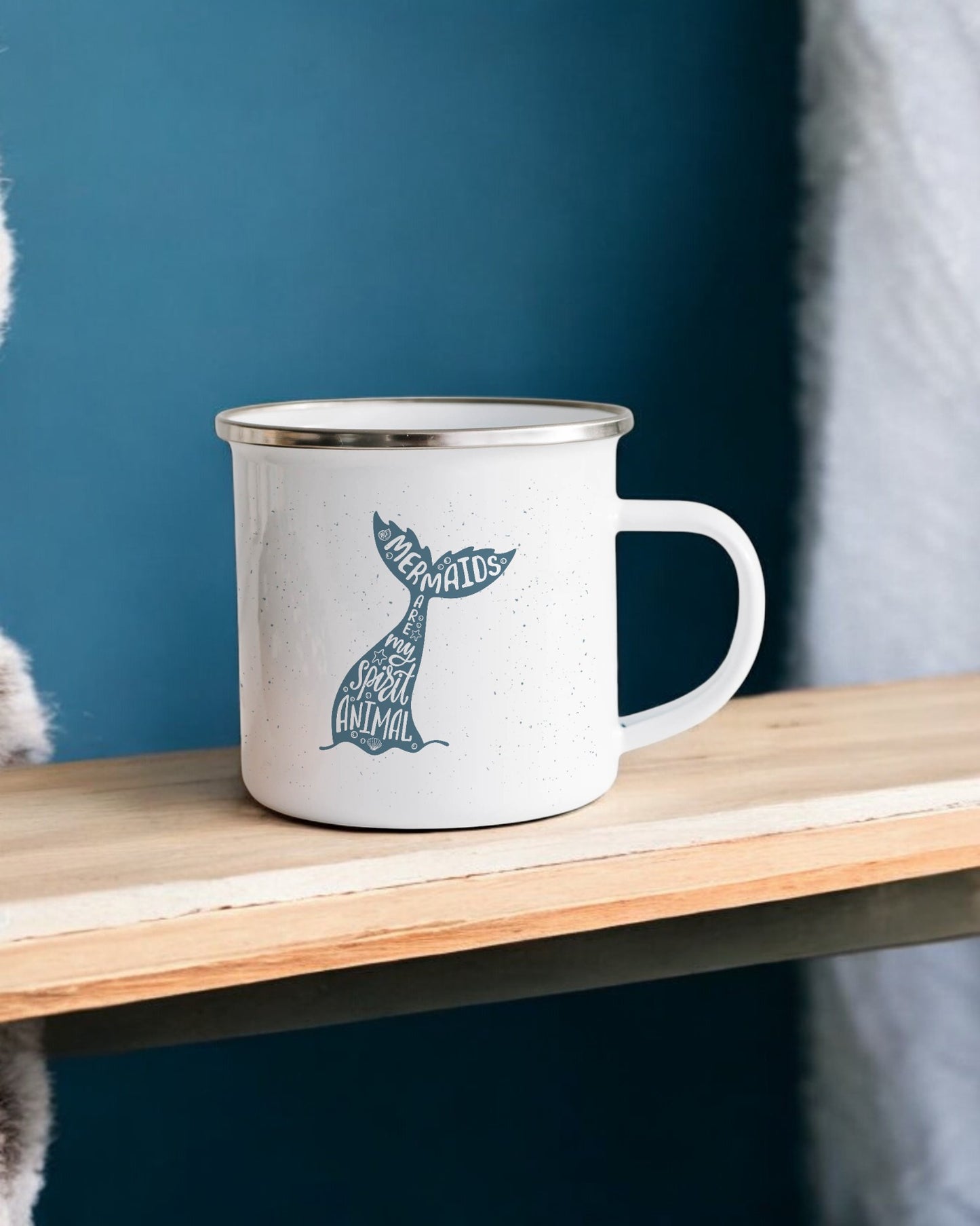 Mermaids are my spirit animal Camping Mug