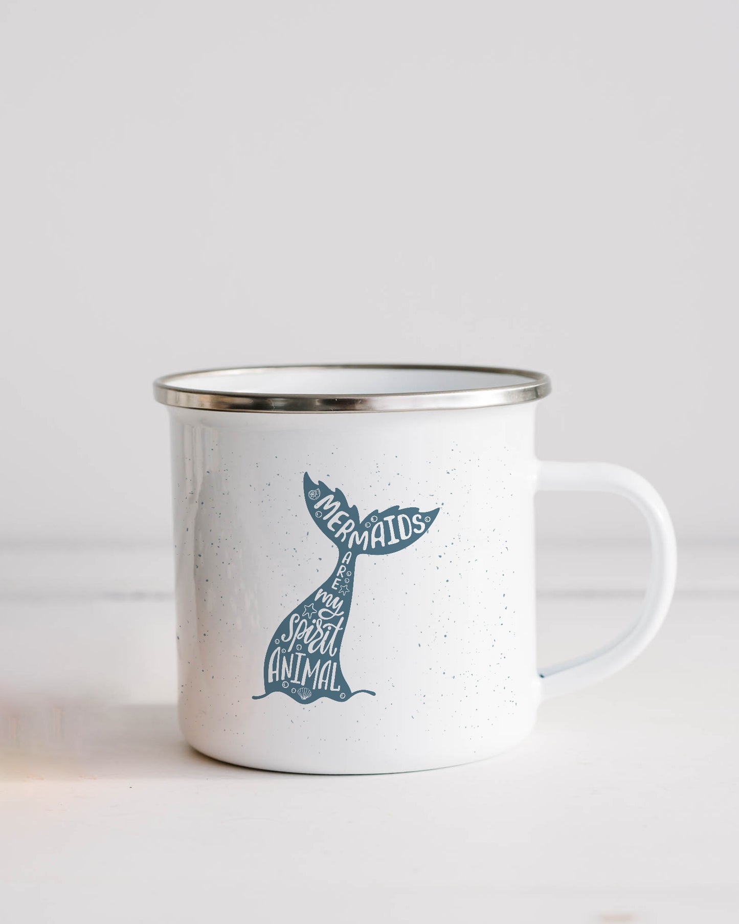 Mermaids are my spirit animal Camping Mug